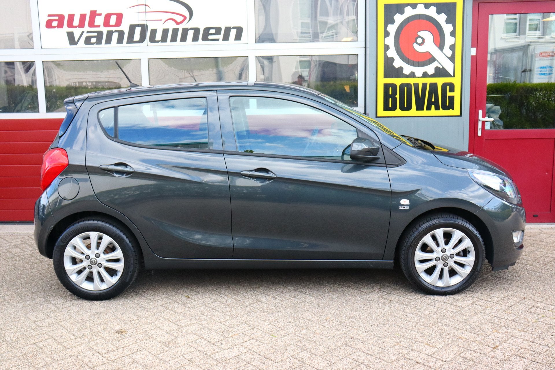 Opel KARL 1.0 ecoFLEX 120 Jaar Edition O.a: Pdc, 15 Inch L.m, 839 kg, Stof, Gebruikt, Met garantie (alle)