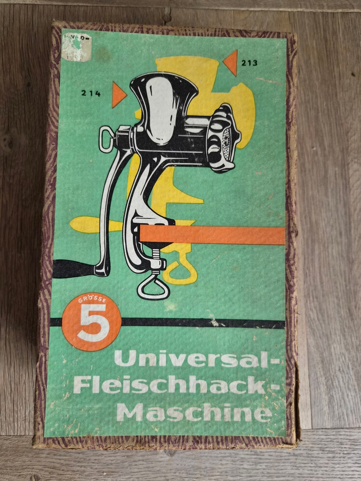 Vintage Universele Vleesmolen - Maat 5, Ophalen of Verzenden