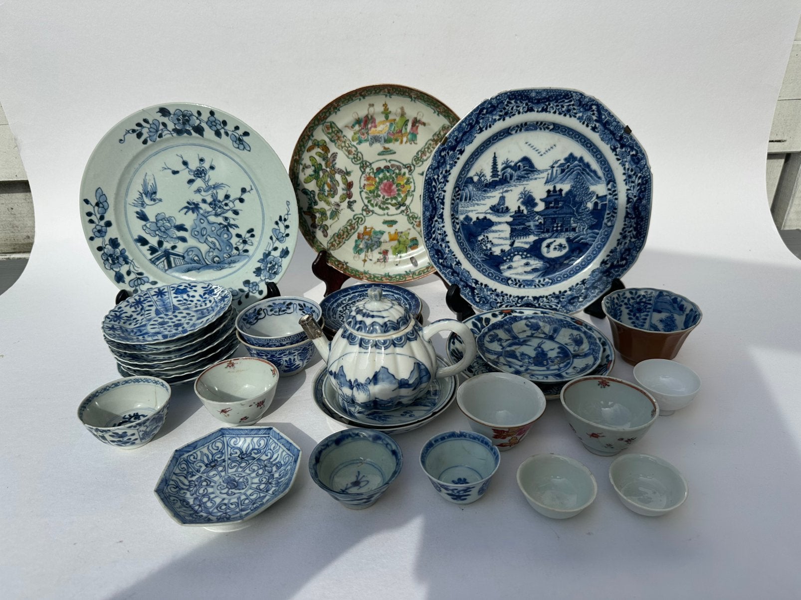 Koop Antiek Chinees Kangxi 30 stuks 1662-1722, Antiek en Kunst, Ophalen of Verzenden