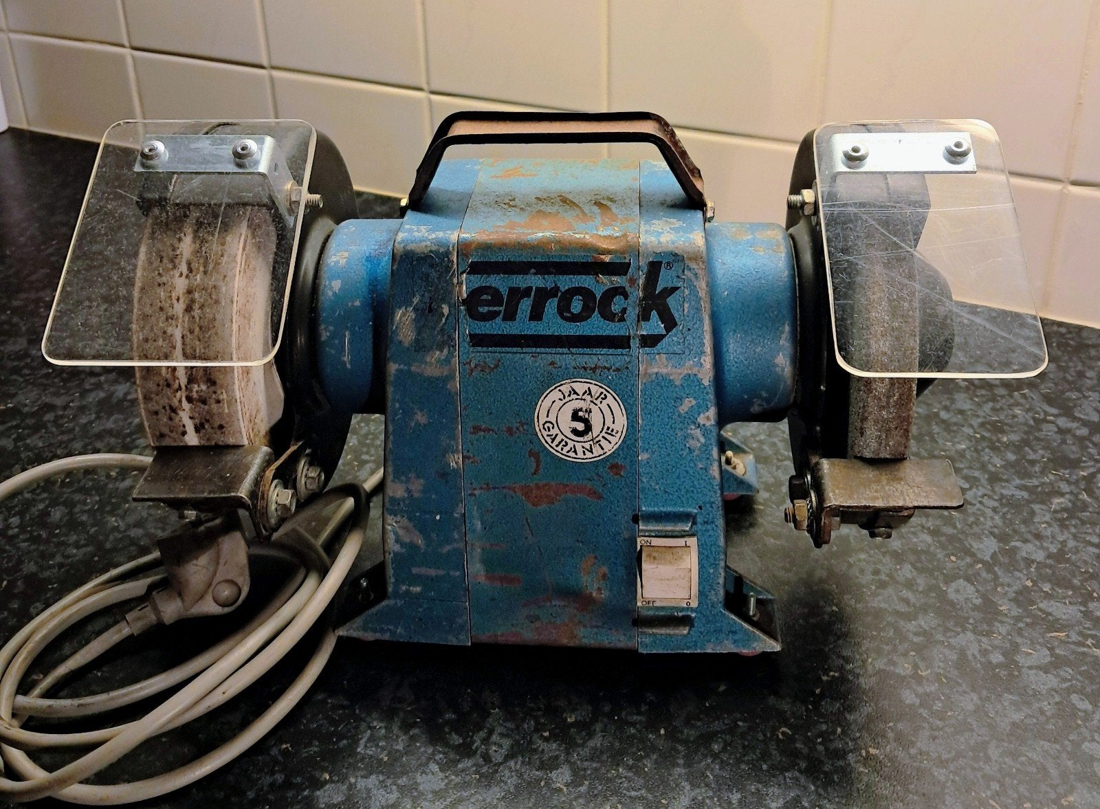 Slijpsteen slijpmachine, Doe-het-zelf en Verbouw, Gereedschap | Slijpmachines, Ophalen of Verzenden, Gebruikt