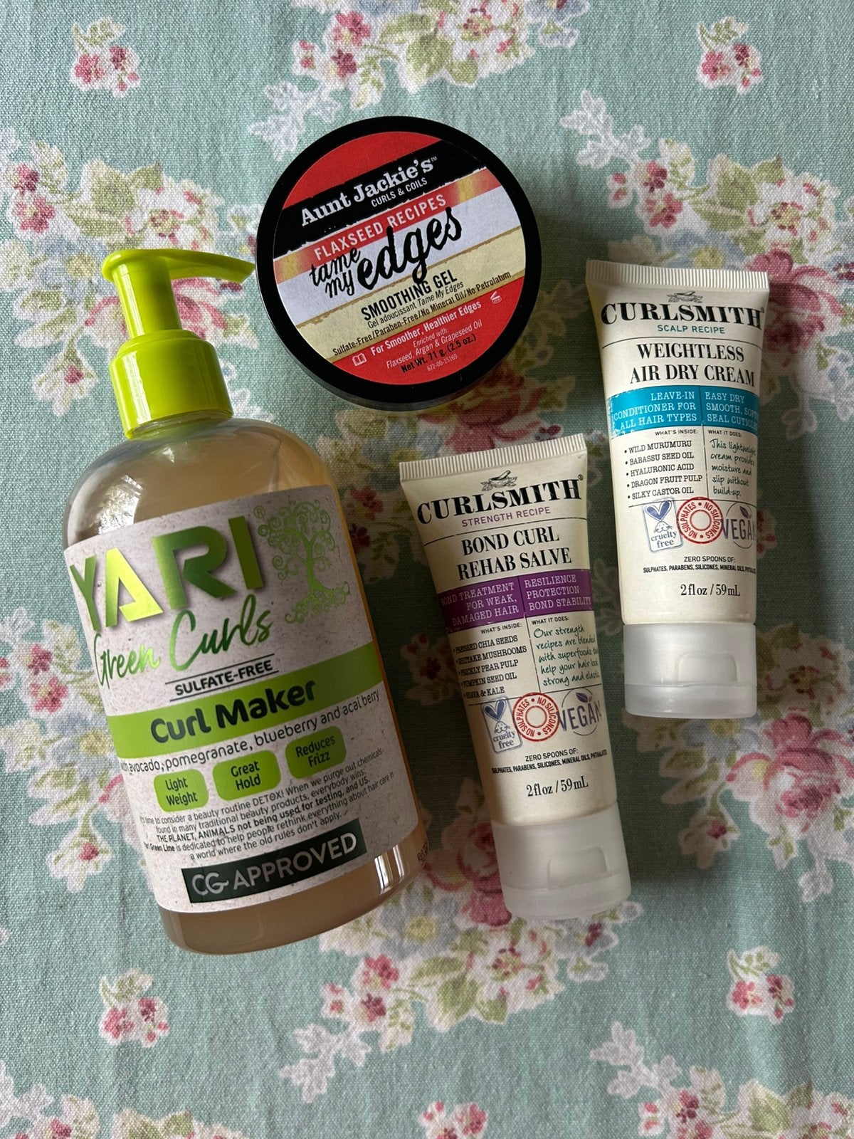 Curly girl haarproducten, Ophalen of Verzenden, Zo goed als nieuw, Gel, Wax, Haarlak of Mousse