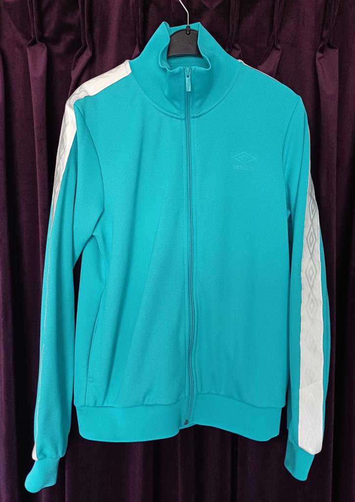 Umbro Taped Trainingsjack/-vest (M) Katoen/Polyester, Ophalen of Verzenden, Zo goed als nieuw, Umbro, Maat 48/50 (M)