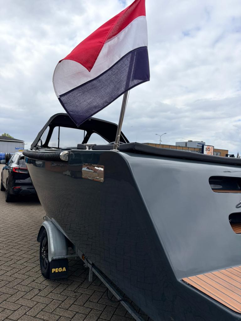 Luxe Meersloep 600 tender | Honda 20 pk | Vaarklaar |, Ophalen, Tender, Meersloep, Zo goed als nieuw