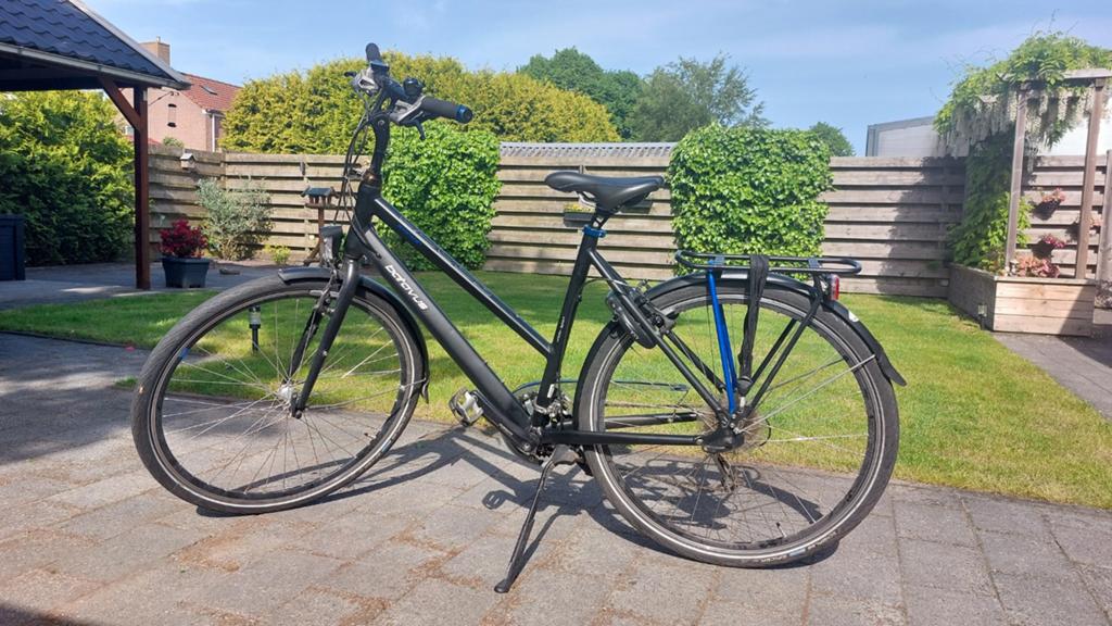 Batavus Zonar damesfiets 53 cm, Ophalen, Gebruikt, Velgrem, Versnellingen
