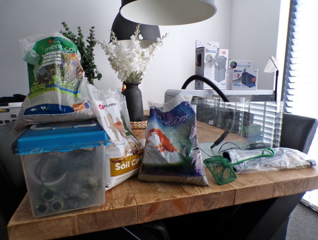Superfisch Home 30 aquarium met toebehoren en accessoires, Dieren en Toebehoren, Vissen | Aquaria en Toebehoren, Ophalen, Gebruikt