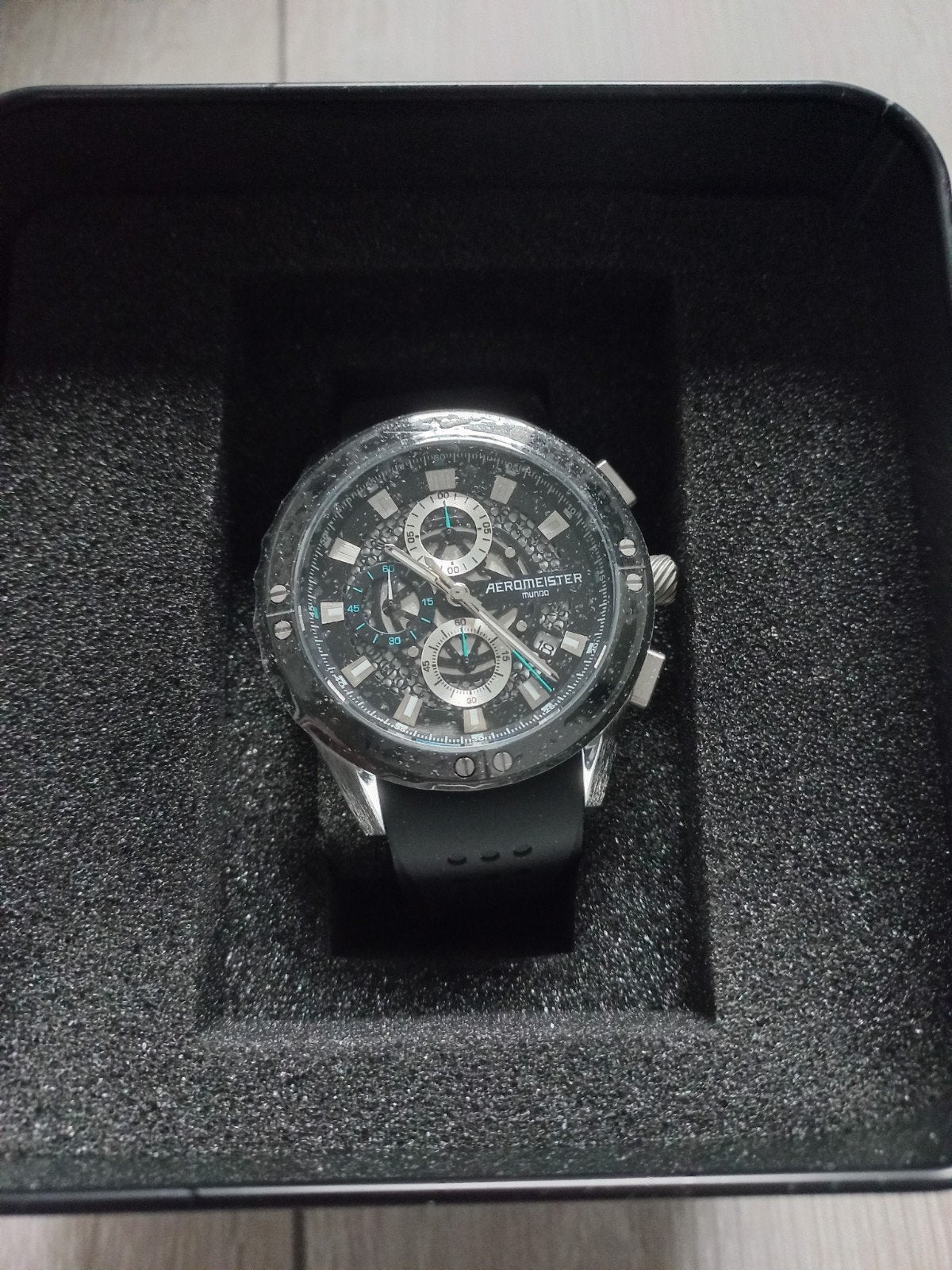 Aeromeister horloge (nieuw!), Ophalen of Verzenden, Nieuw, Zwart, Jongen of Meisje