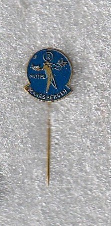 volmetaal speld Motel Maarsbergen, Ophalen of Verzenden, Overige onderwerpen, Speldje of Pin