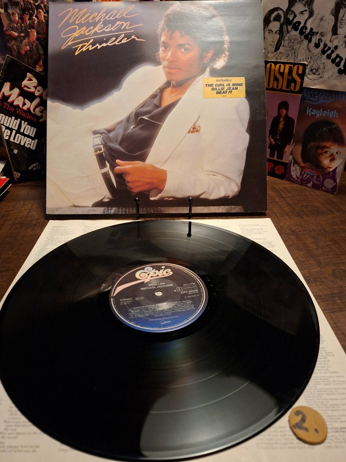 Michael Jackson - Thriller LP (1982)   2, LP, Pop, Overige formaten, Ophalen of Verzenden