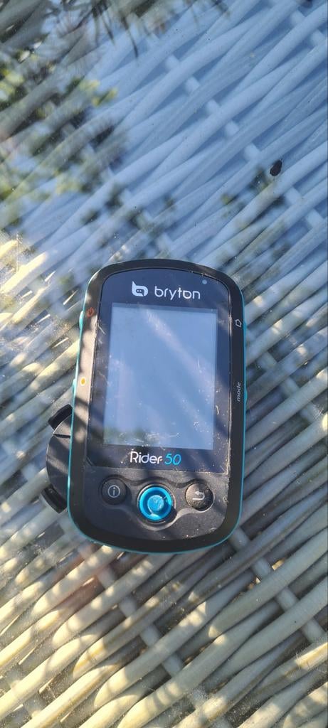 Bryton Rider 50 GPS Fietscomputer, Fietsen en Brommers, Fietsaccessoires | Fietscomputers, Ophalen of Verzenden, GPS, Gebruikt