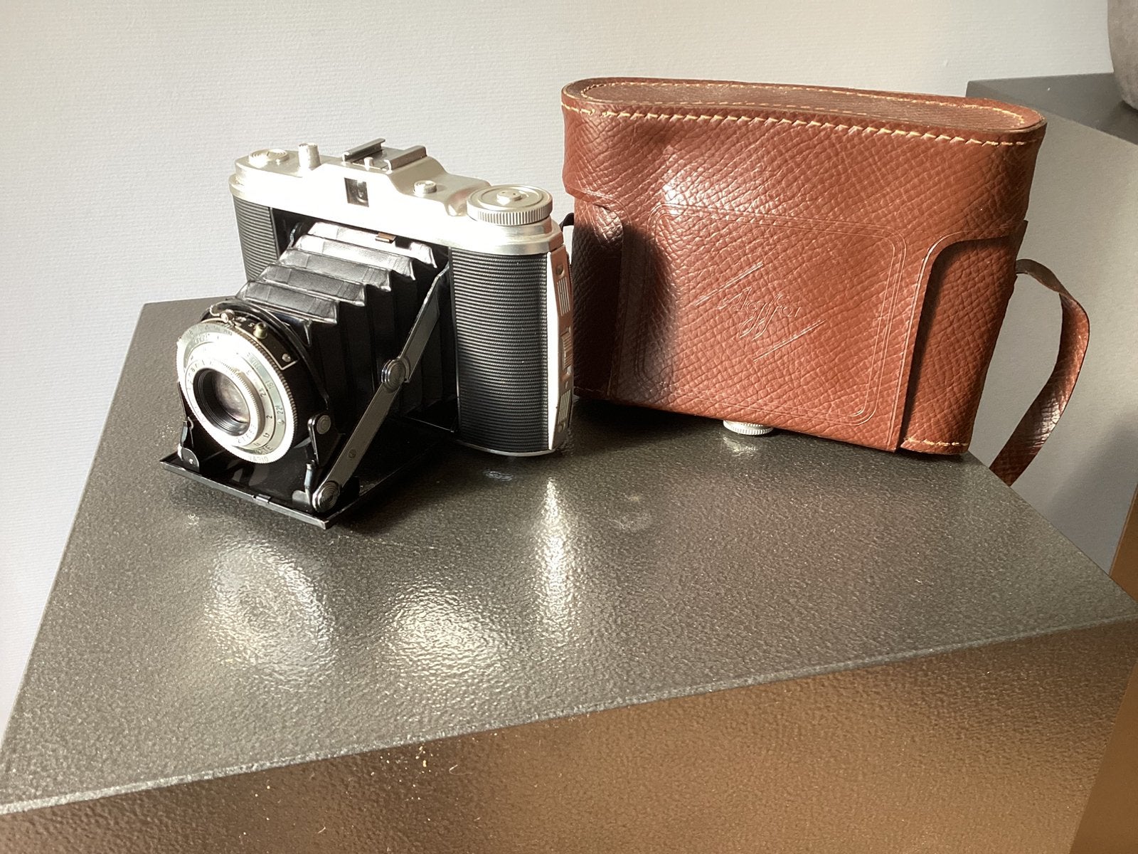 Camera AGFA Isolette, Audio, Tv en Foto, Fotocamera's Analoog, Ophalen, Gebruikt, Compact, Overige Merken