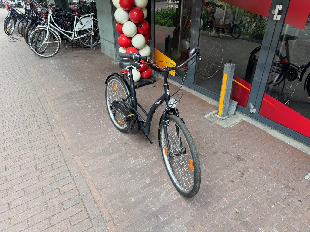 Fietshokje Raaks: B'Twin Elops 3, 5S!!, Gebruikt, Velgrem, Niet ingevuld, Niet ingevuld