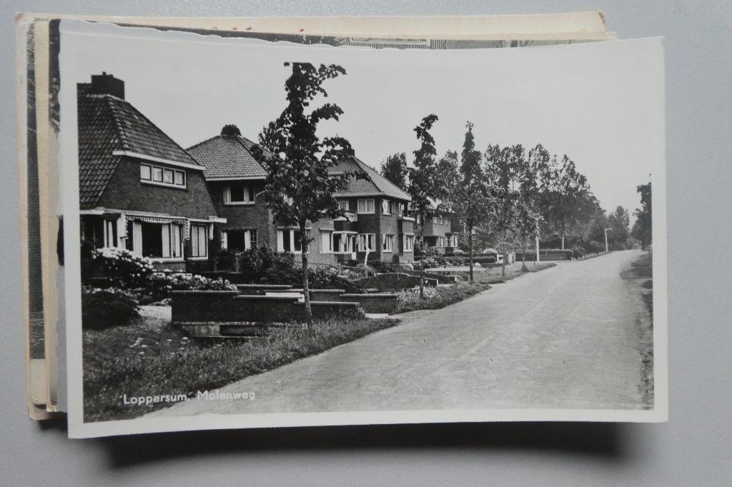 Loppersum Molenweg, Verzenden, 1940 tot 1960, Groningen
