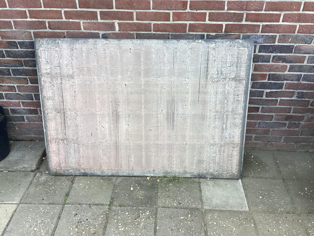 Steenschot kunstof 140x97x4,5 cm, Doe-het-zelf en Verbouw, Ophalen, Gebruikt, Overige materialen