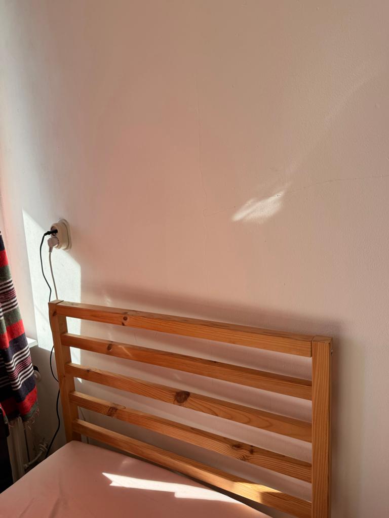 IKEA TARVA Eenpersoonsbed met LURÖY lattenbodem, Ophalen, Gebruikt, 90 cm, 200 cm