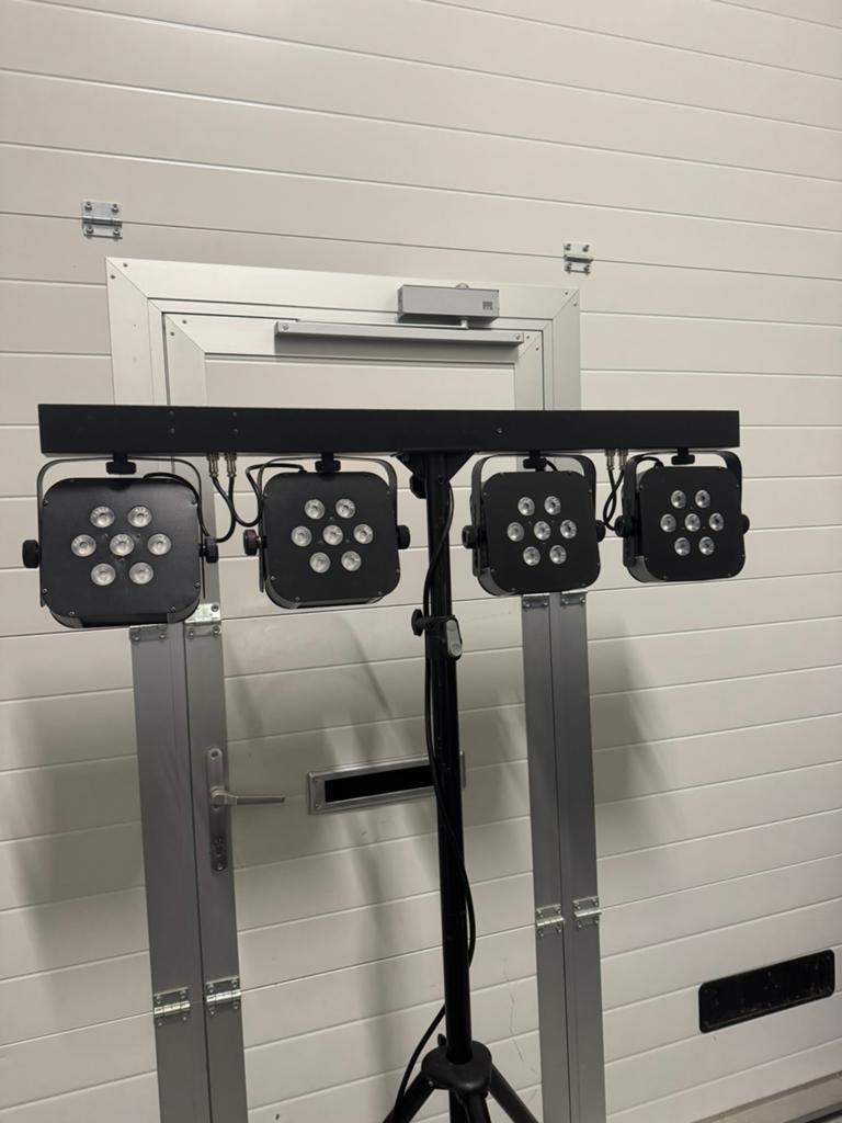 3 stuks Stairville stage tri led (four bar/Led bar), Ophalen of Verzenden, Licht