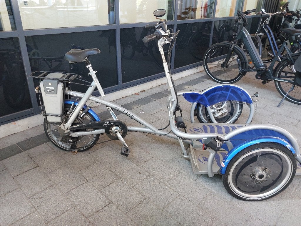 Elektrische Rolstoelfiets, Ophalen, Gebruikt, Schijfrem, Van Raam