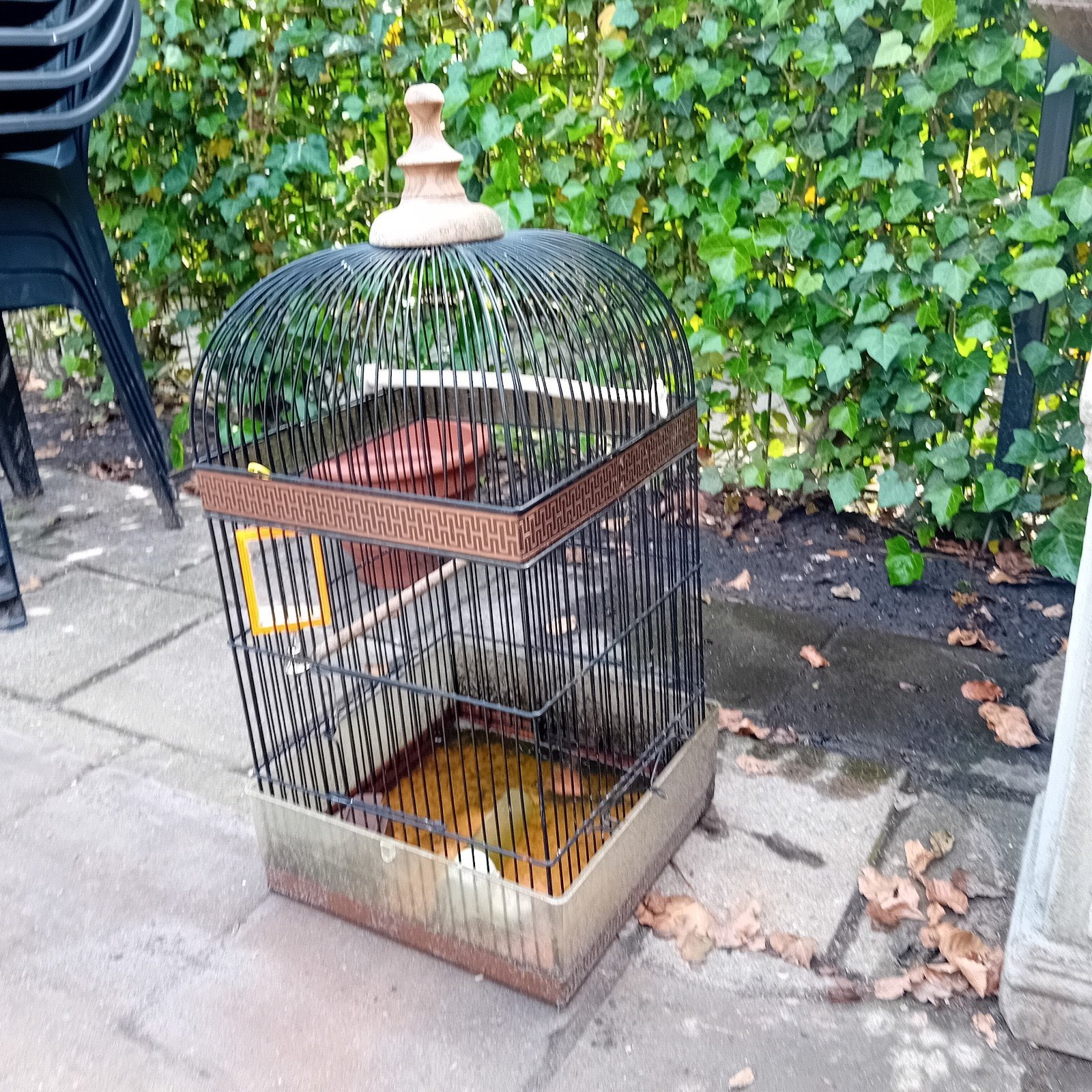 Nostalgische Vogelkooi, Ophalen, Metaal, Vogelkooi