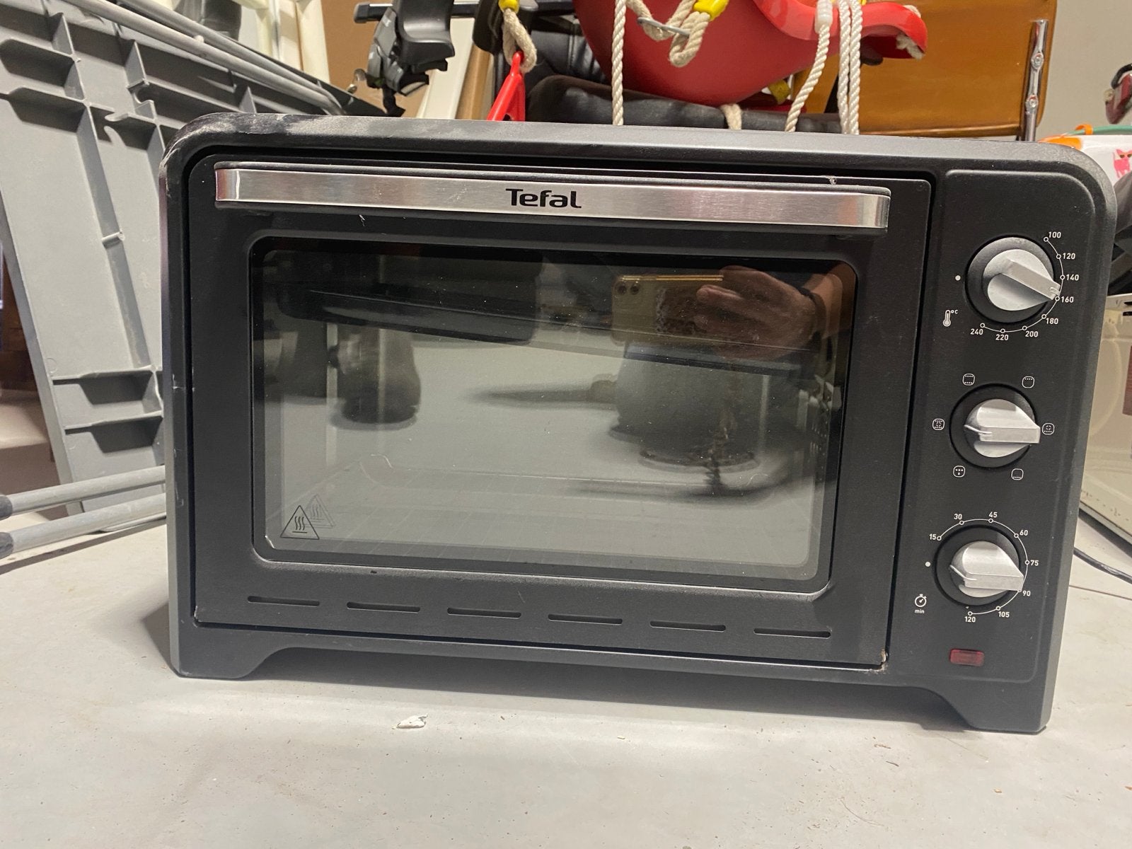 Tefal Mini-oven - Compacte en veelzijdige oven, Ophalen, Minder dan 45 cm, Gebruikt, Tefal