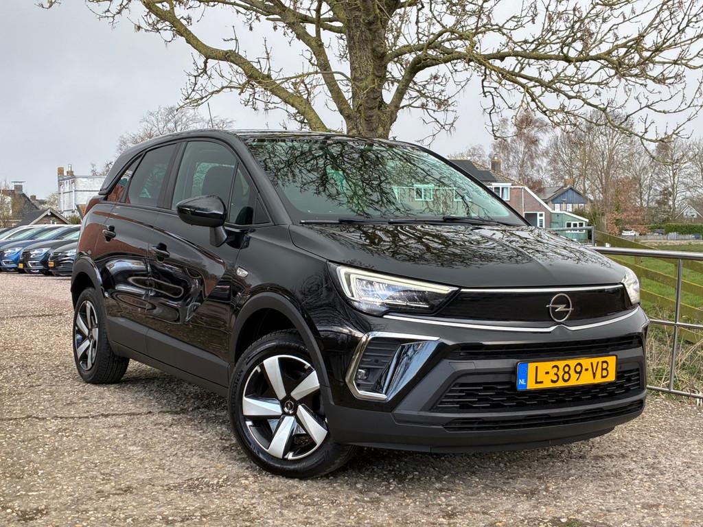 Opel Crossland 1.2 Turbo Edition | DAB+ + Carplay/Android +, Gebruikt, 1199 cc, Zwart, Origineel Nederlands