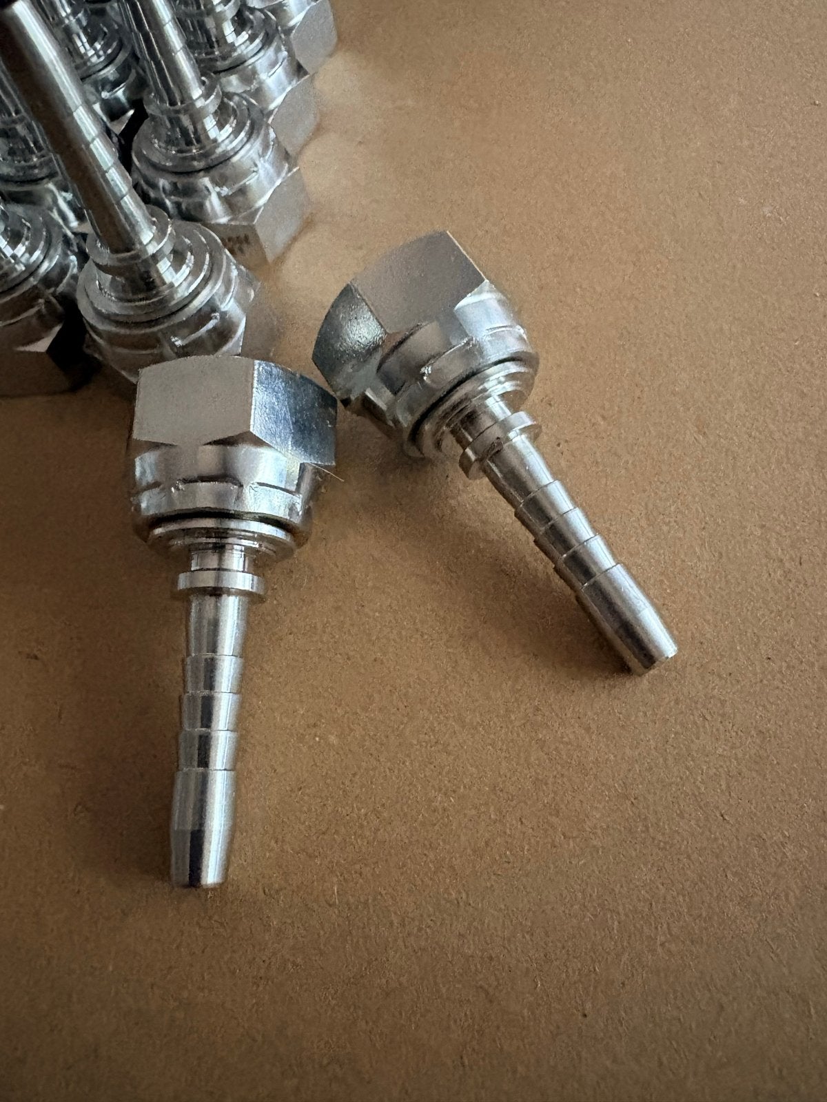 RVS Slangtules met wartel - Nieuw, Overige typen, Nieuw, Ophalen of Verzenden, Minder dan 50 mm