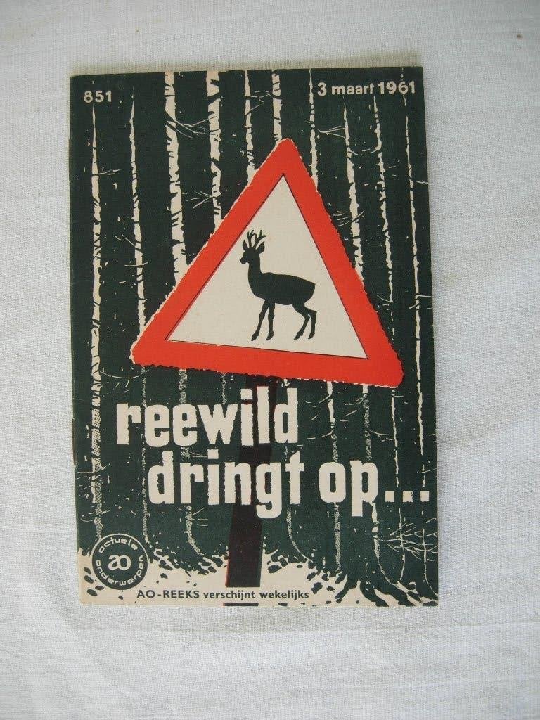 Laar Reewild dringt op AO-boekje 851 jacht jagen reeën, Gelezen, Ophalen of Verzenden, Vincent van Laar, Overige onderwerpen