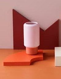 Nieuw Lucie Kaas Fumario vaasje roze/oranje - 16,5 cm, Ophalen of Verzenden, Nieuw, Overige kleuren