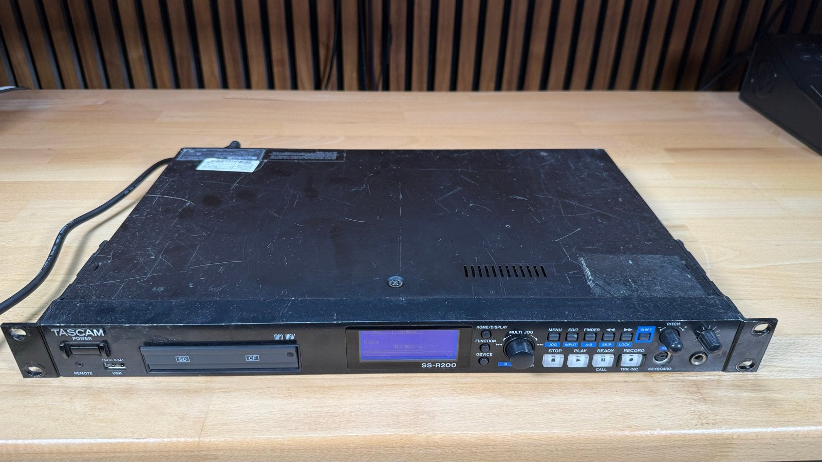 Tascam SS-R200 Solid State Recorder - MP3 WAV, Ophalen of Verzenden, Gebruikt, Audio