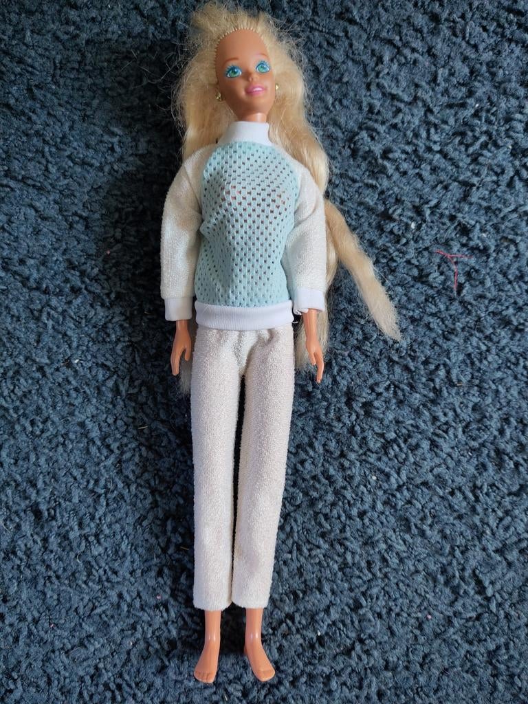 Barbie met jogging pak, Ophalen of Verzenden, Barbie