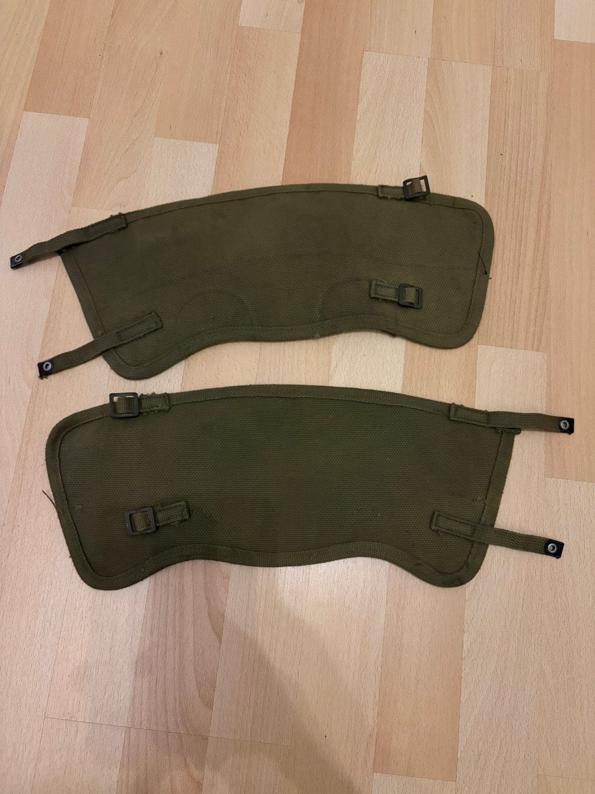 Canada wo2 ww2 anklets gaiters, Verzamelen, Ophalen of Verzenden, Foto of Poster