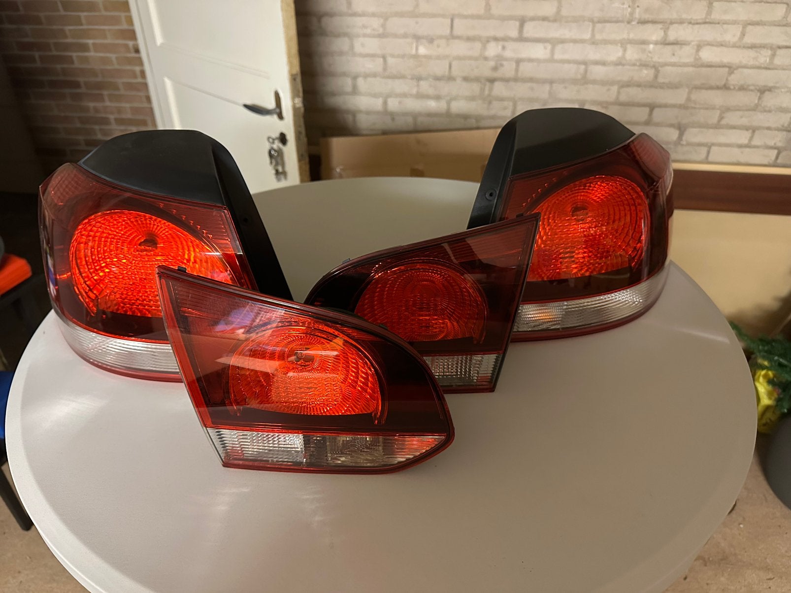 Golf 6 achterlichten COMPLETE SET, Auto-onderdelen, Ophalen of Verzenden, Gebruikt, Volkswagen