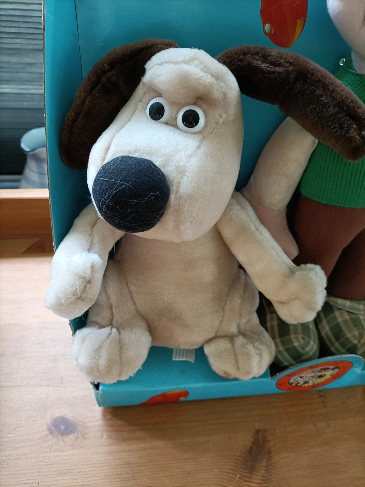 Wallace & Gromit Knuffel Set in Doos, Met doos, Overige merken, Overige karakters, Overige typen
