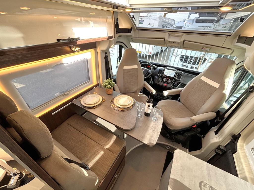 Pössl Summit Prime 640 9-TR AUTOMAAT ENKELE BEDDEN 160PK !, Caravans en Kamperen, Automaat, Fiat, Pössl, Bedrijf