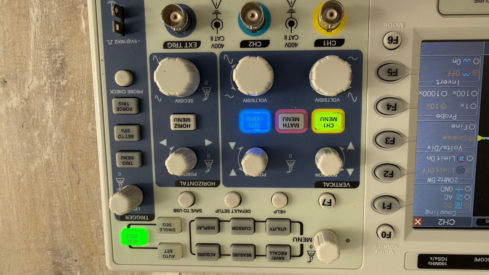 Hantek DSO5102p Oscilloscoop, Ophalen of Verzenden, Zo goed als nieuw