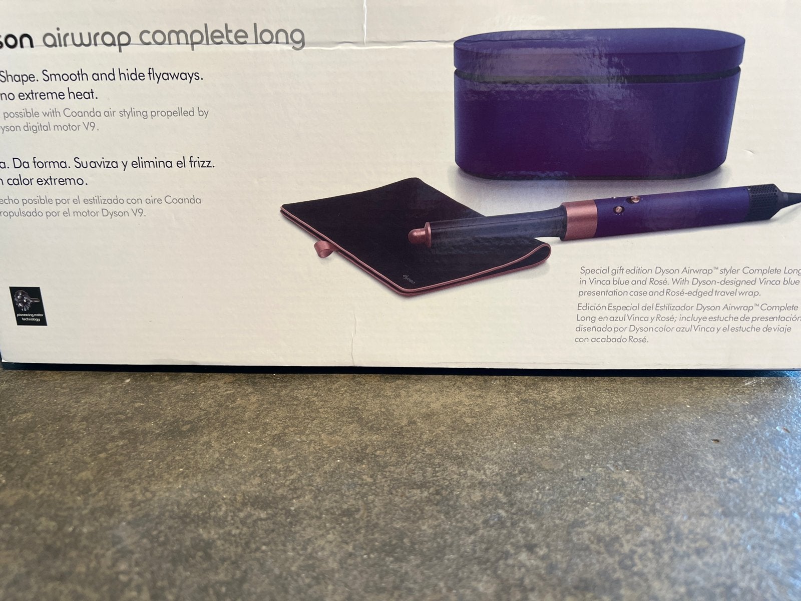 Dyson Airwrap Complete Long Vinca Blue & Rose (Nieuw), Ophalen of Verzenden, Nieuw, Haarverzorging