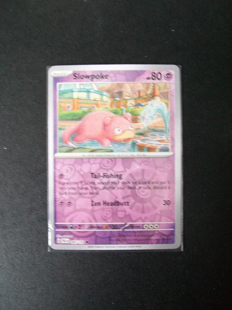 1955: Nieuwe Pokemon Kaart holofoil SLOWPOKE HP 80 (085/193), Verzenden, Nieuw, Losse kaart, Foil
