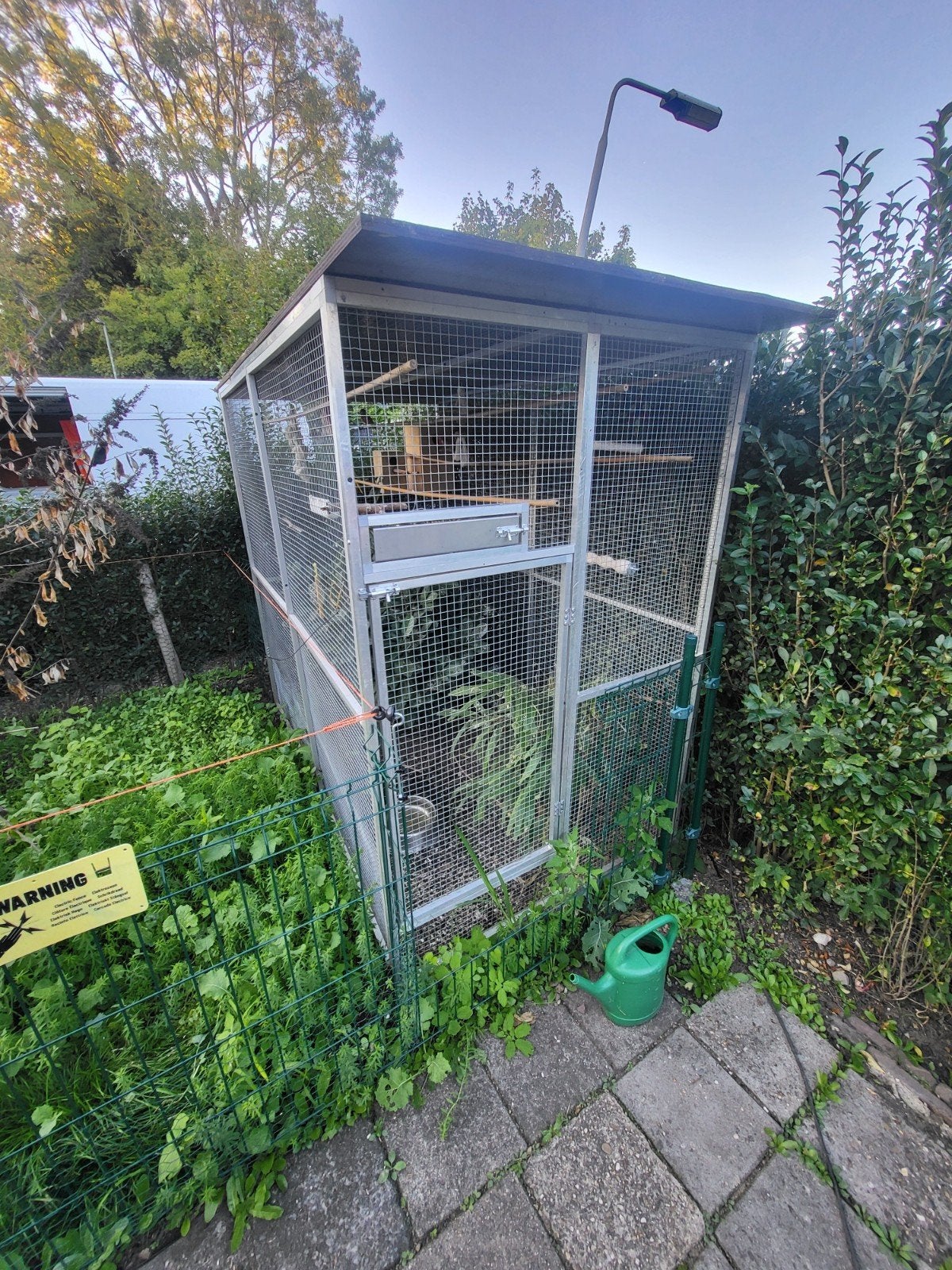 buiten voliere, Dieren en Toebehoren, Ophalen, Gebruikt, Metaal, Volière