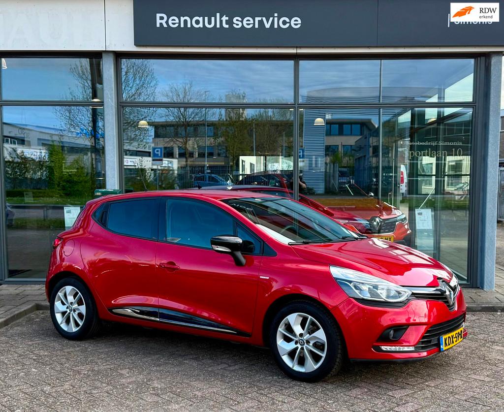Renault CLIO 1.2 TCe Limited Automaat | Navi | P. Sensoren, Stof, Gebruikt, 19 km/l, 1065 kg