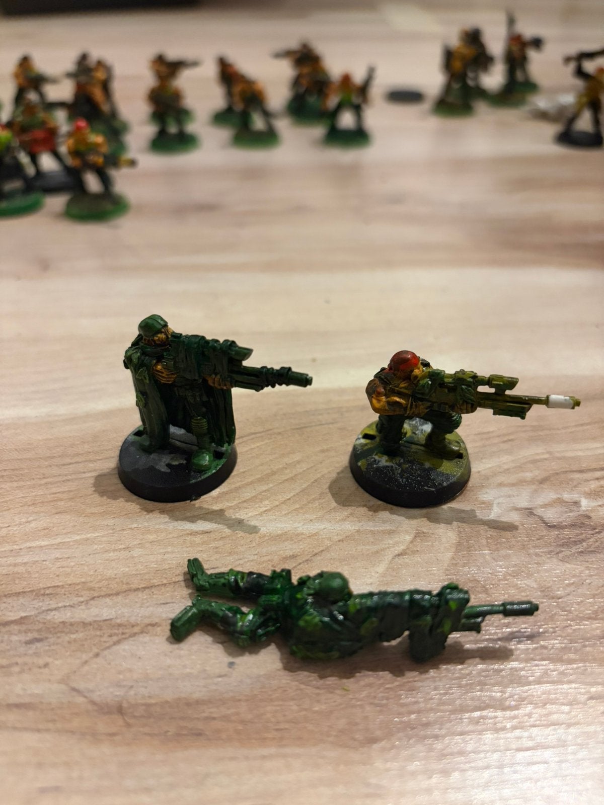 Warhammer 40k astra militarum metalen catachan snipers #2, Figuurtje(s), Ophalen of Verzenden, Geverfd, Warhammer 40000