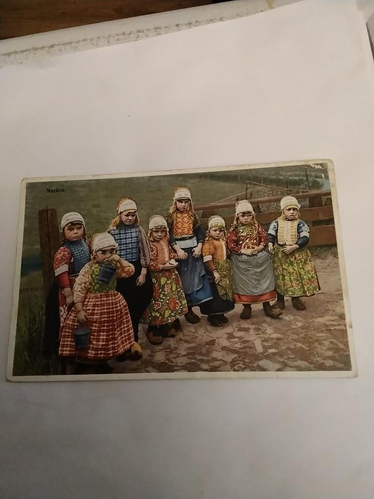 MARKEN. KLEDERDRACHT, Ophalen of Verzenden, Voor 1920, Noord-Holland
