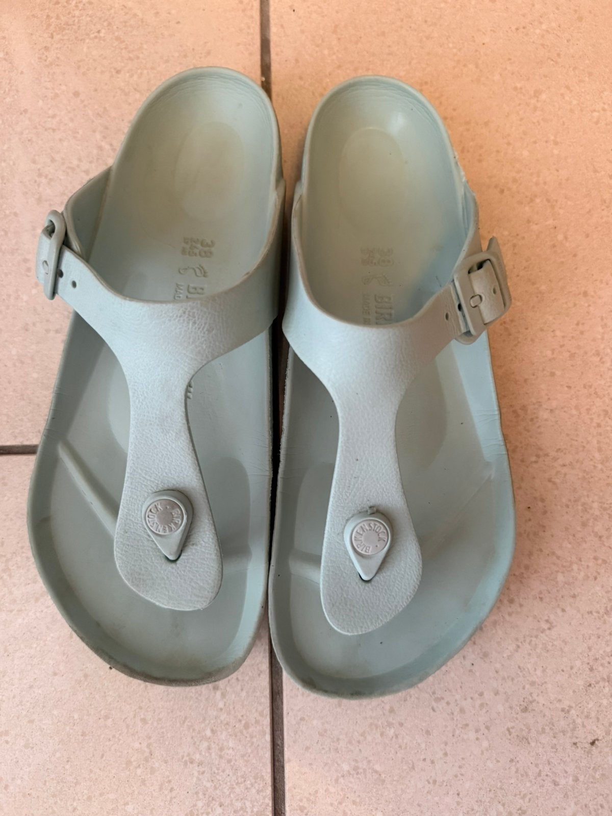 Birkenstock Eva Gizeh sandalen, Kleding | Dames, Schoenen, Overige kleuren, Gedragen, Sandalen of Muiltjes, Ophalen of Verzenden