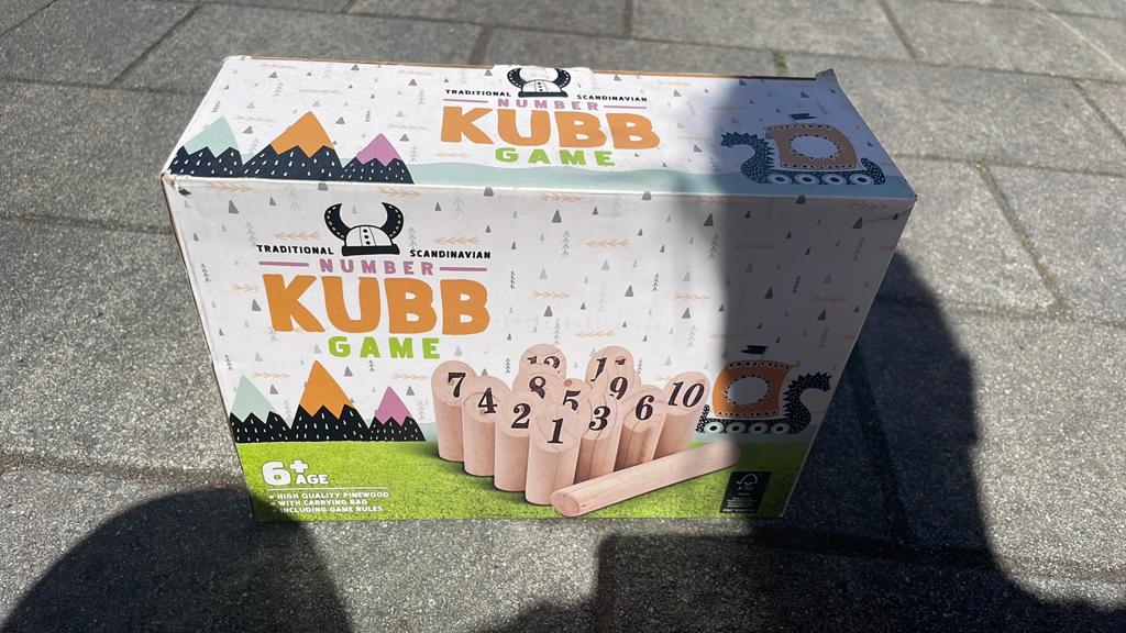 Number Kubb game nieuw, Ophalen of Verzenden, Zo goed als nieuw