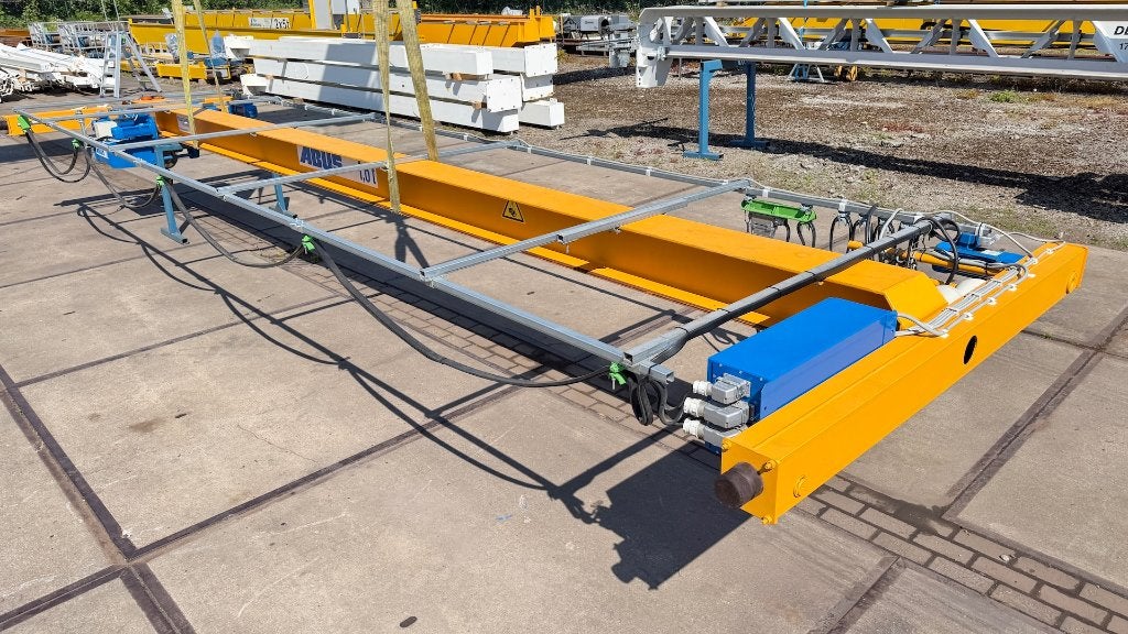 Bovenloopkraan Abus 7.800 mm / 1,6 ton / 1991 / i.g.st., Ophalen, Info@abus-kransysteme.de, Gebruikt, Sonnenweg 1, 51647 Gummersbach