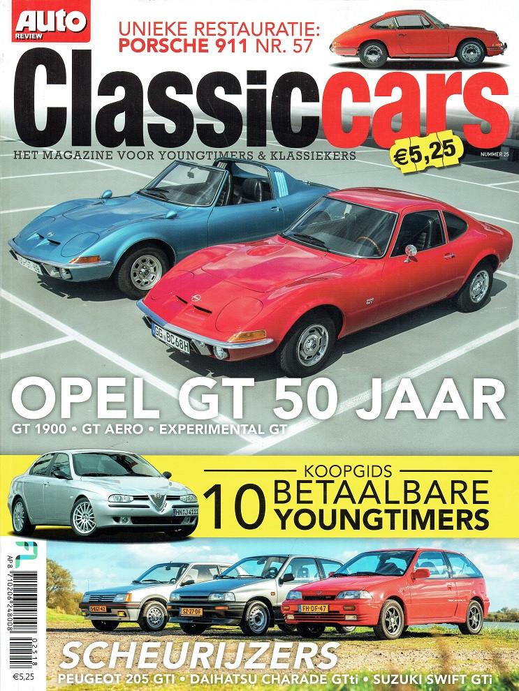 Classic Cars 2018 nr. 25 (o.a. Opel GT / Peugeot 205 GTI), Verzenden, Gelezen, Opel