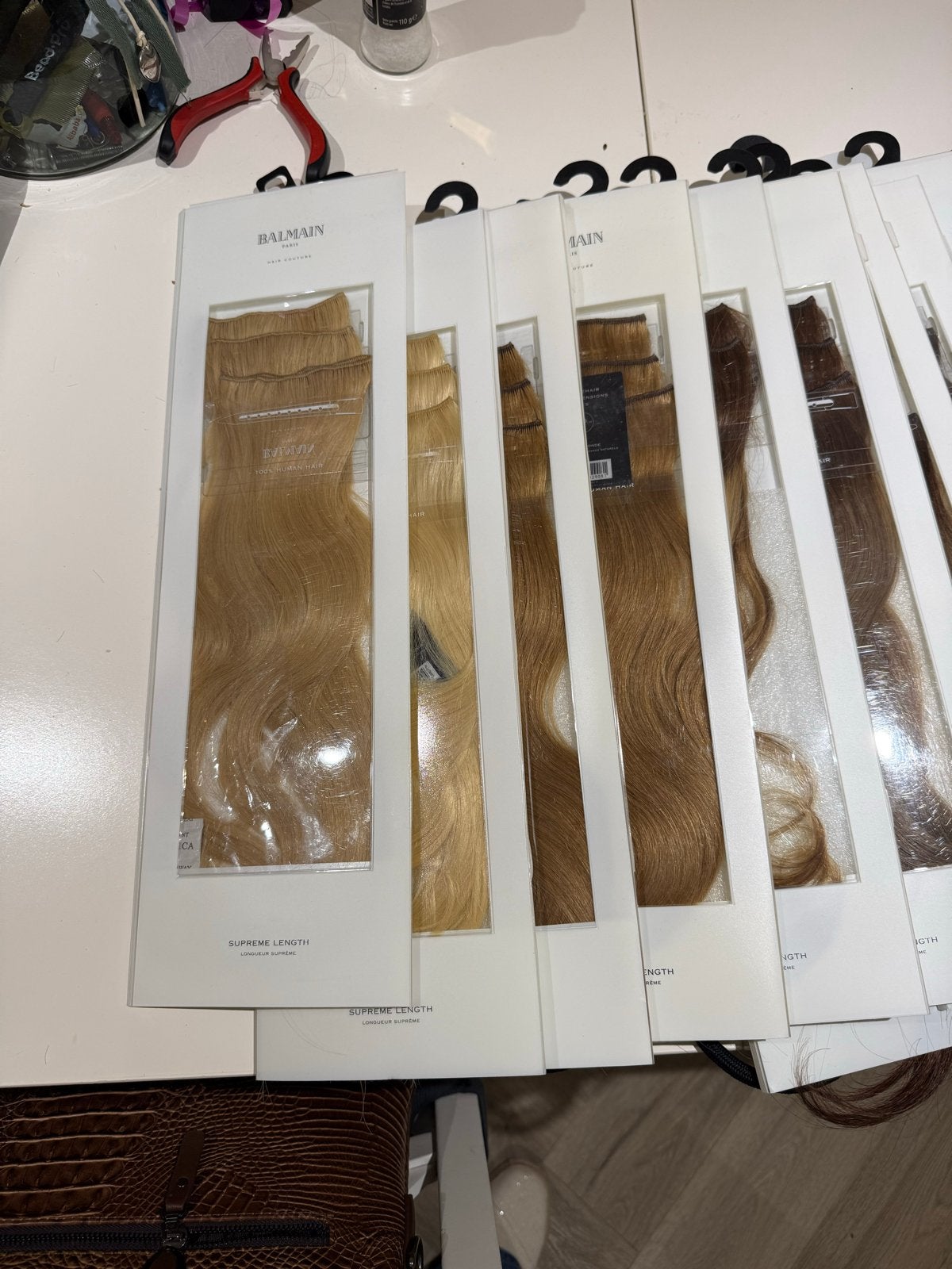 Balmain Hairextensions - Diverse kleuren en lengtes, Ophalen of Verzenden, Nieuw, Pruik of Haarverlenging