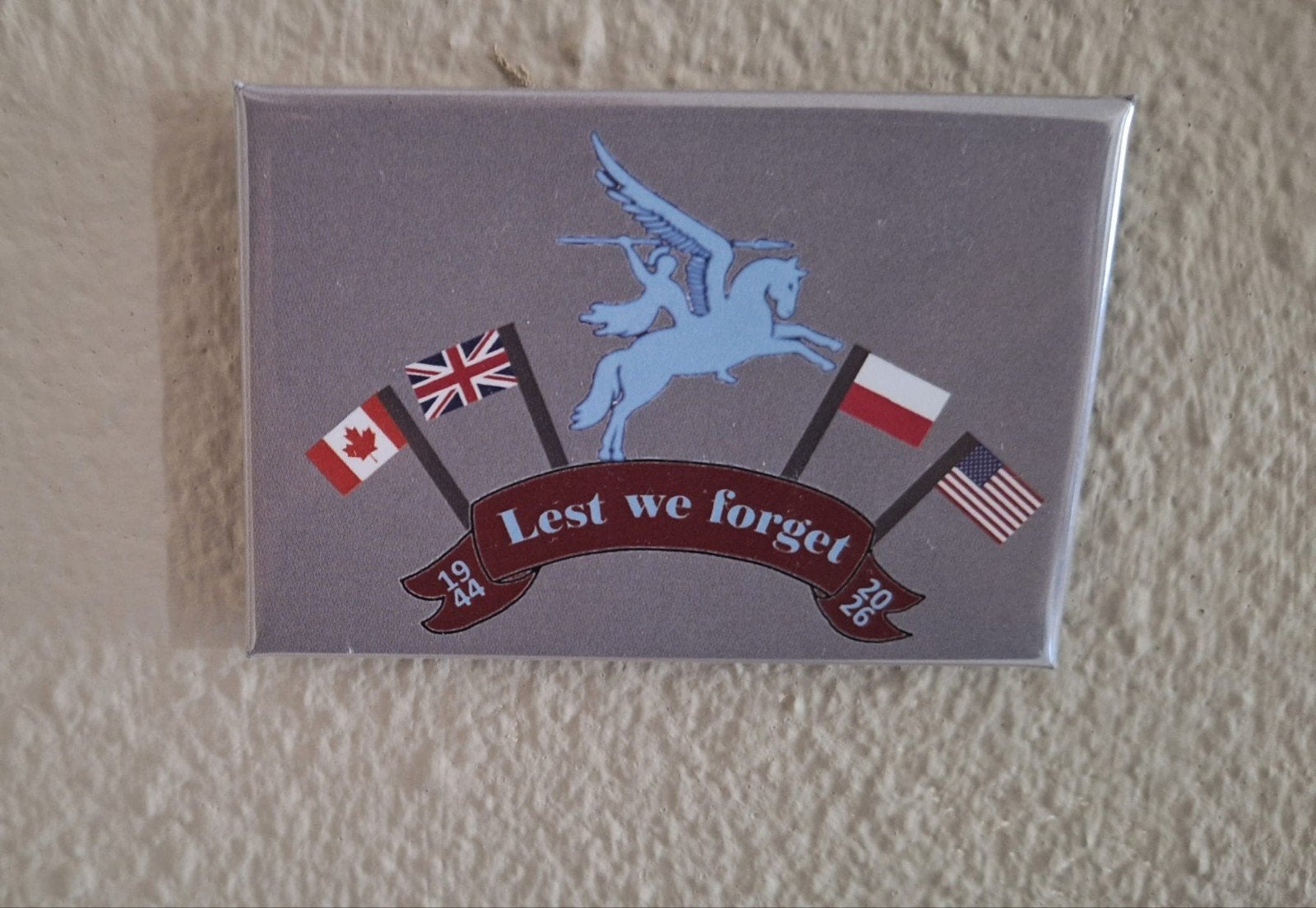 Magneet Airborne, marketgarden,  lest we forget, Ophalen, Nederland, Overige typen