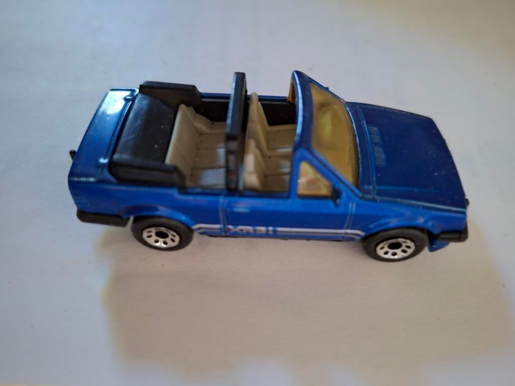 Matchbox Ford Escort Cabriolet XRi 1985 - Nette Staat, Ophalen of Verzenden, Gebruikt, Auto
