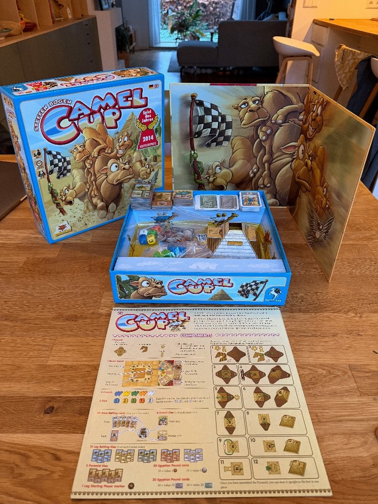 Camel Up eerste editie - Engels, Ophalen of Verzenden, Gebruikt, Eggertspiele