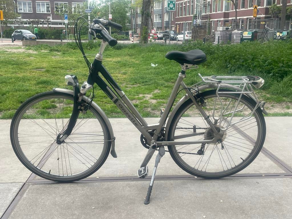 Gazelle Fuente Goldline Damesfiets - Goede Staat, Gebruikt, Velgrem, Versnellingen, Ophalen of Verzenden