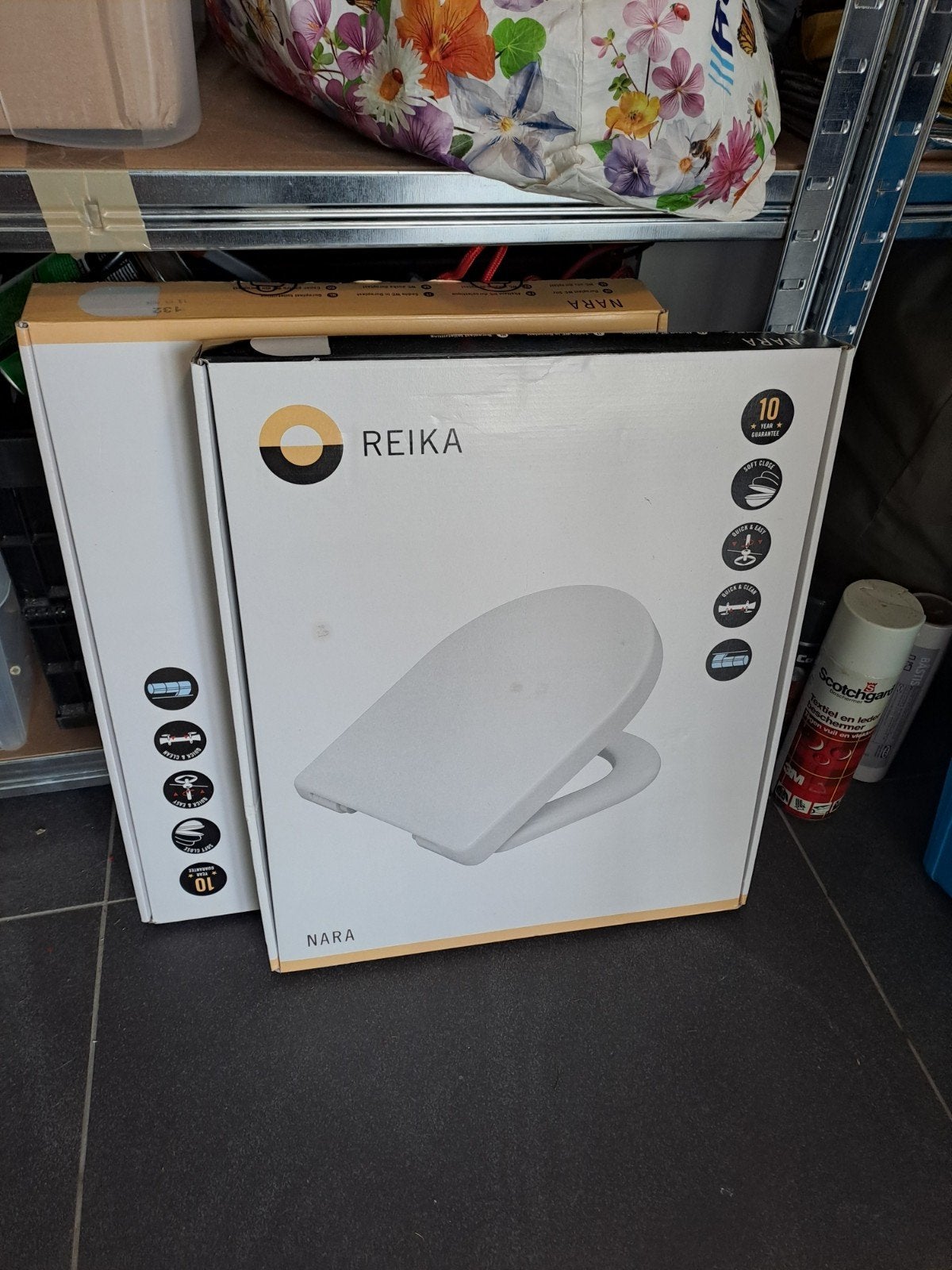 Nara Reika WC brillen 2x - Nieuw in doos, Ophalen of Verzenden, Nieuw, Toilet