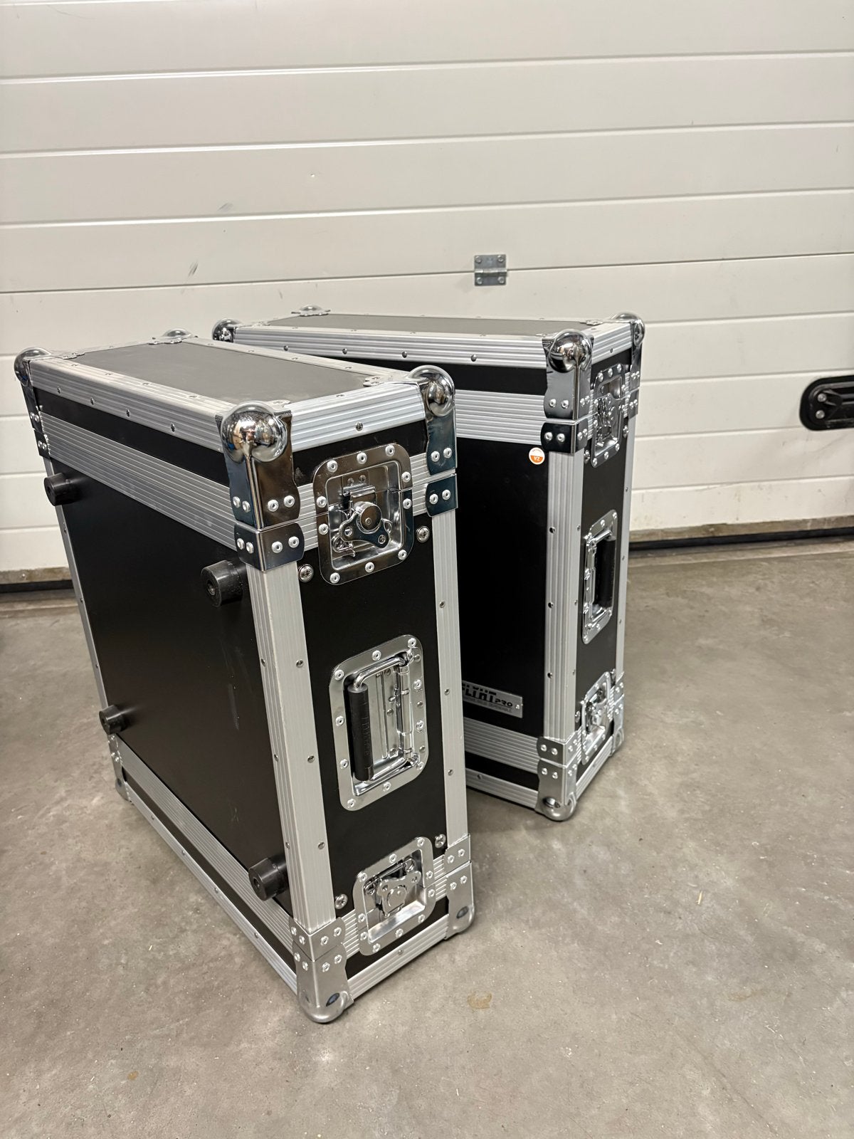19" Rack met dubbel deksel - 8HE / 45cm diep - Zo goed als n, Ophalen, Zo goed als nieuw, Flightcase